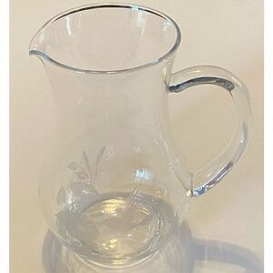 Avon Crystal "Humming Bird" Pitcher - 42 oz